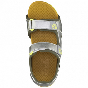 Сандалии детские Jack Wolfskin Outfresh Deluxe Sandal K silver / khaki