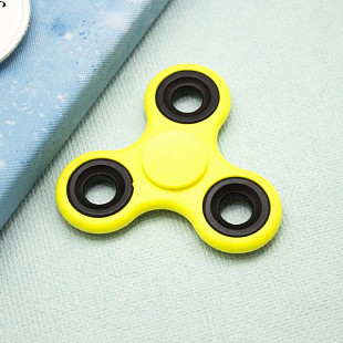 Спиннер Fidget Spinner Iron Black Yellow