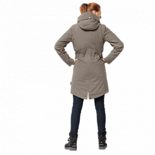 Куртка женская Jack Wolfskin Rocky Point Parka clay