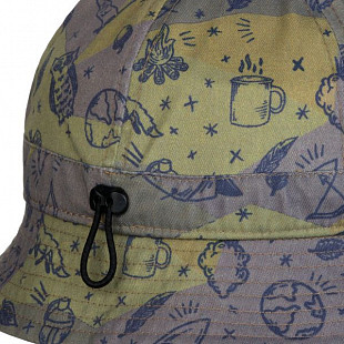 Панама Buff Bucket Hat Kids Camp Khaki