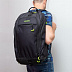 Рюкзак GRIZZLY RQ-906-1 black/lime