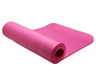 Гимнастический коврик для йоги, фитнеса Liveup pink LS3257