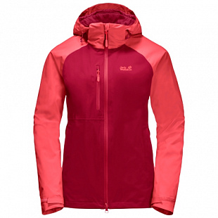 Куртка женская Jack Wolfskin Mount Emin Jkt W scarlet