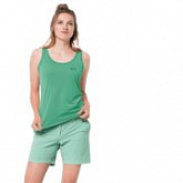 Майка женская Jack Wolfskin Crosstrail Top Women pacific green