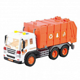 На картинке изображен Музыкальная машинка Wenyi Мусоровоз WY340A Музыкальная машинка Wenyi Мусоровоз WY340A