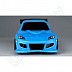 Машинка Hot Wheels Fast & Furious Mazda RX-8 2/5 (HNR88 HRW37)