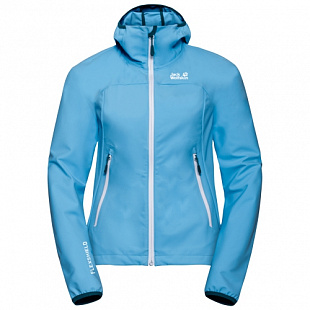 Куртка женская Jack Wolfskin Eagle Peak Softshell W misty blue