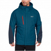 Куртка Jack Wolfskin Troposphere Df O2+ Ins Jkt turquoise