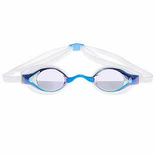 Очки для плавания Mad Wave Record Breaker Rainbow white/blue