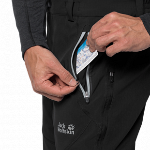 Брюки мужские Jack Wolfskin Gravity Tour Pants Men black