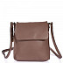 Женская сумка из кожи Pola 9021 dark brown