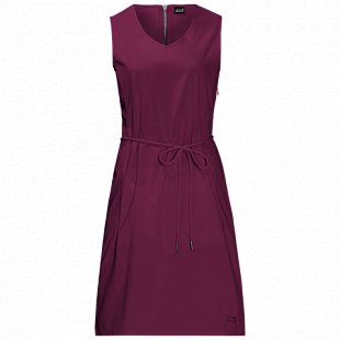 Платье женское Jack Wolfskin Tioga Road Dress wild berry