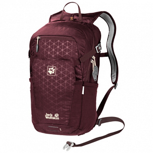 Спортивный рюкзак Jack Wolfskin Alleycat 18 Pack port wine grid 2007991-8083