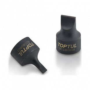 Головка с насадкой шлицевой Toptul 1/4" 4,5 мм SNCM+V BCCB084E
