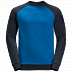 Пуловер мужский Jack Wolfskin 365 Crew M azure blue
