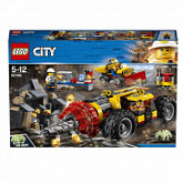 Конструктор LEGO City Тяжелый бур для горных работ 60186