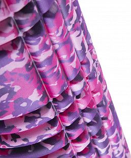 Ролик массажный Starfit Pro FA-508 EVA/PP низкая жесткость pink camouflage/black