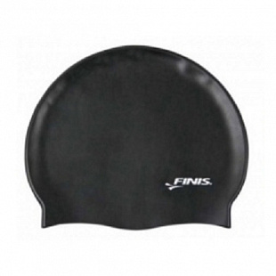 Шапочка для плавания Finis Silicone Cap Black 3.25.002.101 Senior