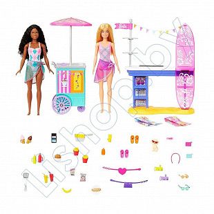 Игровой набор Barbie Пляжный отдых (HNK99)