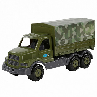 Автомобиль Полесье Сталкер бортовой тентовый военный (KZ) 70210