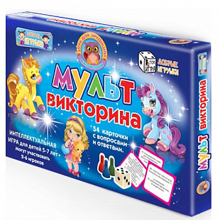 Игра настольная Добрые Игрушки Мульт-викторина 7983