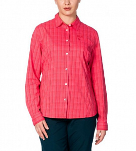 Рубашка женская Jack Wolfskin Centaura Flex Shirt W red