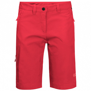 Шорты женские Jack Wolfskin Activate Track Shorts Women tulip red