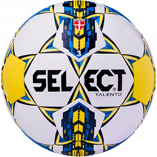 Мяч футбольный Select Talento white/orange №3