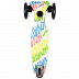 Самокат-кикборд Novatrack RainBow Подростковый Color design 120RAINBOW.WPN8
