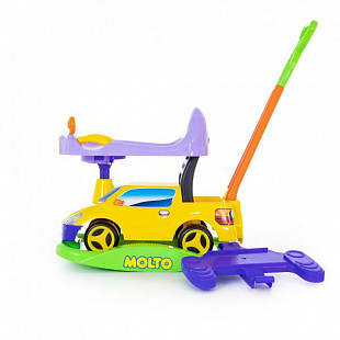 Автомобиль-каталка Полесье Пикап многофункциональный №4 72115 Yellow