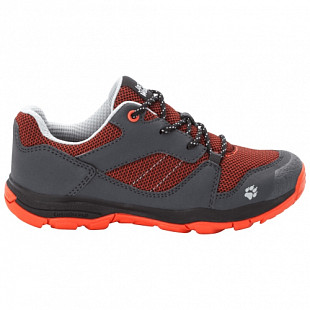 Кроссовки детские Jack Wolfskin Mtn Attack 3 Low K orange / dark grey