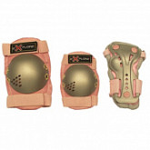 Комплект защиты для роликовых коньков Amigo Magnum Pink