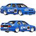 Машинка Hot Wheels Premium Nissan R390 GT1 & '94 Nissan Primera (HBL96 HRR74)