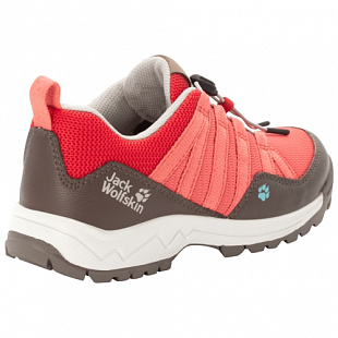 Кроссовки детские Jack Wolfskin Thunderbolt Low K rose / clay
