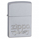 Зажигалка Zippo Scroll Satin 24335