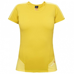 Футболка женская RedFox Amplitude SS eucalyptus/yellow