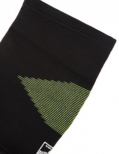 Поддержка колена Mad Wave Elastic Knee Support black/green