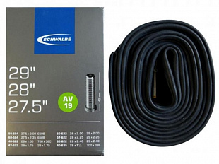 Велокамера Schwalbe 27.5", 28", 29" AV 19