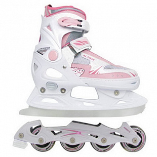 Роликовые коньки Vimpex Sport PW-223 B16 pink