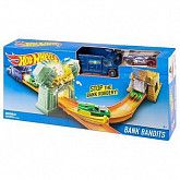 Трек для машинок Hot Wheels Ограбление банка (DNR74 DNR75)