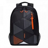 Рюкзак городской GRIZZLY RQ-011-3 /3 black/orange