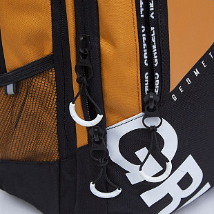 Рюкзак школьный GRIZZLY RU-138-2 /2 black/mango