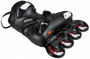 Роликовые коньки Powerslide Urban Imperial One Black Crimson 908276