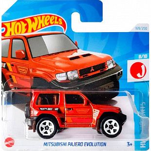 Машинка Hot Wheels Базовой коллекции Mitsubishi Pajero Evolution 169/250 (5785 HTC45)