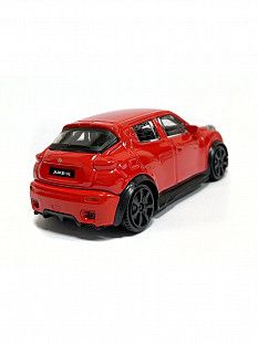 Машинка Bburago 1:43 Nissan Juke-R (18-30000/18-30136) red