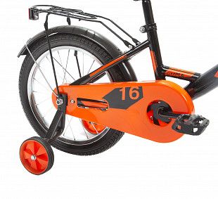 Велосипед Foxx Simple 16" black/orange
