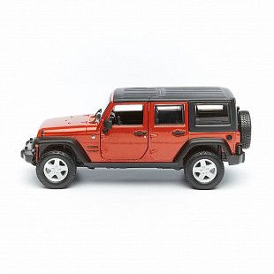 Машинка Maisto 1:24 Jeep Wrangler (31268) met orange