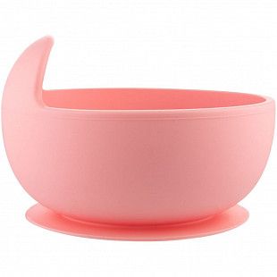Миска Canpol babies силиконовая на присоске 330 мл (51/400_pin) pink