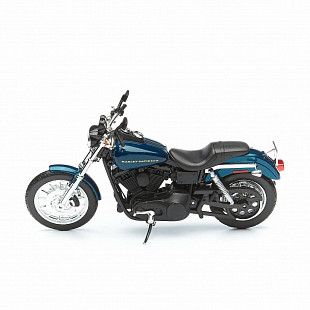 Модель мотоцикла Maisto 1:12 Harley Davidson Dyna Super Glide Sport 2004 (32321) синий