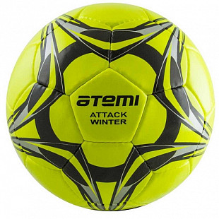 Мяч футбольный Atemi Attack Winter 5р green